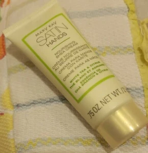 Mary Kay Satin Hands Nourishing Shea Cream White Tea Citrus NEW .75 oz Travel - Picture 1 of 1