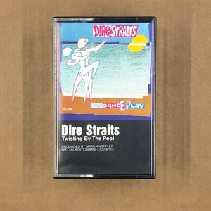 DIRE STRAITS Cassette Tape 80s Rock Pop TWISTING BY THE POOL MARK KNOPFLER - Imagen 1 de 5