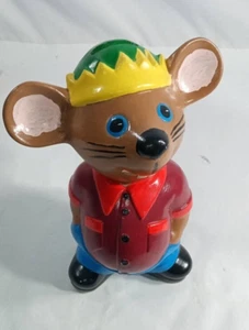 Handmade Mouse Piggy Bank Ceramic - Picture 1 of 7