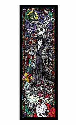 Puzzle Tenyo Nightmare Before Christmas in vetro colorato serie dimensioni Gy... - Immagine 1 di 4