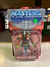 MOTU Masters of the Universe Commemorative NIP 200x BEAST MAN + FREE VHS TAPE