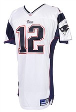 tom brady game worn jersey for sale