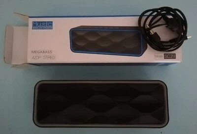 SPEAKER WIRELESS music CASSA ALTOPARLANTE megabass stereo - USB - Immagine 1 di 4