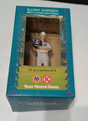 RANDY JOHNSON #51 MLB ARIZONA DIAMONDBACKS 2002 CY YOUNG AWARD FIGURE 1 - Image 1 of 3