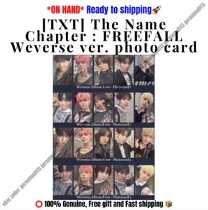 [RESTOCK-ON HAND] TXT The Name Chapter: FREEFALL Weverse Albums ver. QR CARD - Picture 1 of 29