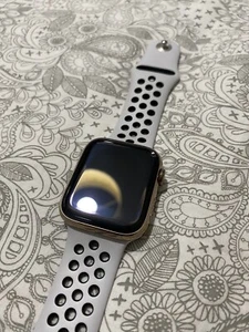 apple watch series 4 44mm cellular Stainless Steel Gold - Imagen 1 de 4