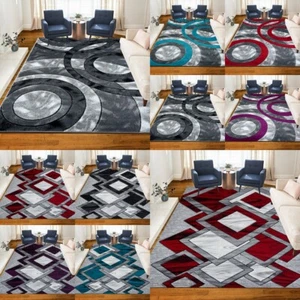 Extra Large Area Rug Non Slip Shaggy Rugs Living Room Bedroom Carpet Floor Mat - Picture 1 of 61