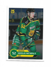 2020-21 Finnish League Cardset #29 Nikolas Matinpalo (Ottawa Senators)