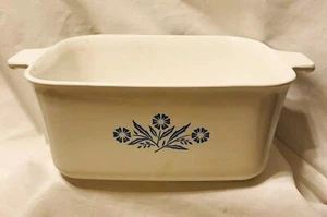 Corning Ware Blue Cornflower P-4-B Casserole Loaf Baking Pan 1.5 Qt  No Lid - Bild 1 von 4