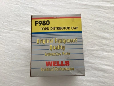 Tapa de distribuidor Ford & Mercury V6 Wells F980 1984-1996 - piezas de automóviles  Foto 1 de 3