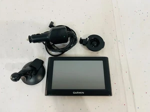 GARMIN NUVI 52LM GPS NAVIGATION NAV SCREEN W/ POWER SUPPLY Cradle - Picture 1 of 3