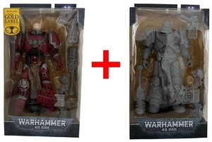 Warhammer 40000 - Actionfiguren Chaos Space Marine Word Bearer Angebot 2er-Set - Picture 1 of 5