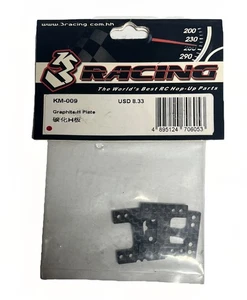 3 Racing KM-009 Graphite H Plate - Picture 1 of 1