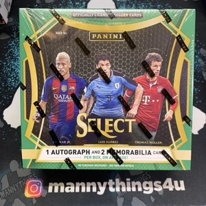 2016-17 Panini Select Soccer Hobby Box Factory Sealed Pelé Maradona Pullisic 🔥 - Imagen 1 de 3