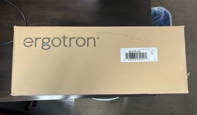 Ergotron 45475216 Desk Monitor Arm - White - Image 1 of 2