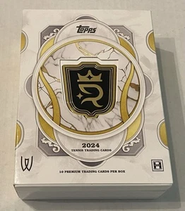 2024 Topps Royalty Tennis Collection Empty Cedar/Wood Box ***No Cards*** - Picture 1 of 5
