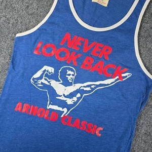 Canotta Homage Arnold Classic Never Look Back maglietta uomo allenamento palestra - Foto 1 di 9