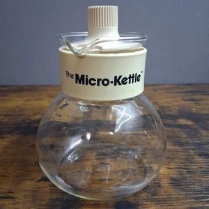 The Micro Kettle By Gemco Heat Resistant Microwave Coffee Tea Pot Almond Color! - Imagen 1 de 5
