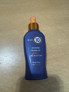 It's A 10 Miracle Leave-In Plus Keratin 4 Oz Verpackung kann variieren [Abgenutzt] - Bild 1 von 2