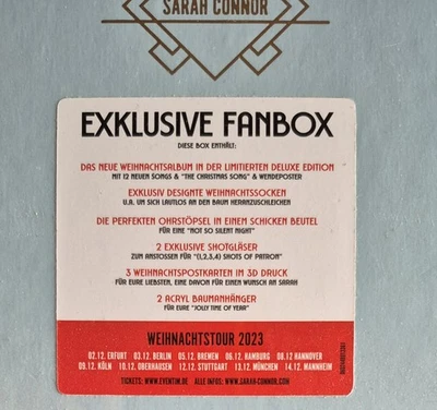 Sarah Connor - Not So Silent Night (Ltd. Fanbox)  Siehe Bilder Für Details Top! - Bild 1 von 4