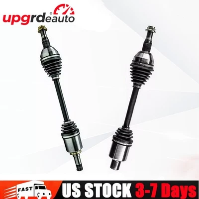 Front CV Axle Shaft Pair 2 for GMC Acadia Buick Enclave 2009-2017 Chevy Traverse - Image 1 of 4
