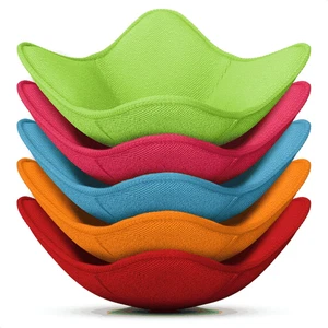 Juego de 5 soportes para tazones de microondas - Paquete de cinco colores soportes para tazones de microondas para caliente - Imagen 1 de 9