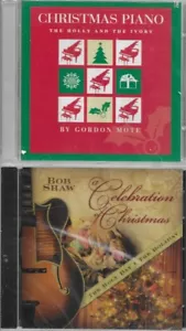 CHRISTMAS PIANO & BOB SHAW GUITAR CELERATION OF CHRISTMAS ~ 2 CDS BRAND NEW - Picture 1 of 2