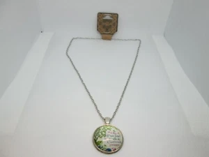 Necklace Alice In Wonderland "Oh I’ve Had Such A Curious Dream" ~18” New Tag - Picture 1 of 4