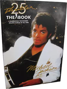 Michael Jackson Livre THRILLER 25th Anniversary American USA Book OFFICIAL 2008 - Imagen 1 de 11