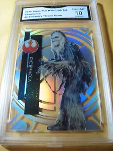 CHEWBACCA 2015 STAR WARS ALTA TEK EMPEROR'S TRONE VARIACIÓN SALA # 9 GRADO 10 - Imagen 1 de 1