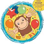 Curious George Party Supplies 45cm Foil Helium Balloon Birthday Decorations