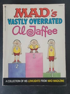 MAD'S VASTLY OVERRATED AL JAFFE BUCH 1983 MAD HUMOR SAMMLUNG SOFTCOVER - Bild 1 von 2