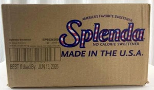 Edulcorante sin calorías SPLENDA paquetes de una sola porción 2000 unidades nuevo en caja - Imagen 1 de 5