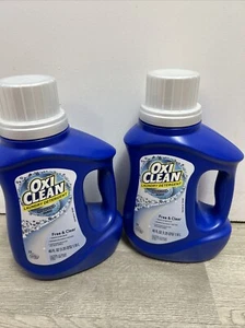 2 Pack Oxi Clean High Def Free And Clear 40oz ,26 Loads Each. - Picture 1 of 2