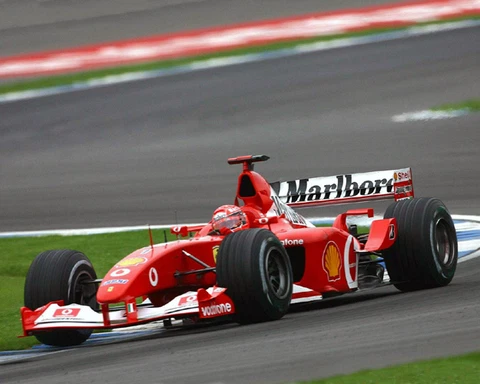 Famous Driver MICHAEL SCHUMACHER Glossy 8x10 Photo Formula One 1 Print Poster Cover
