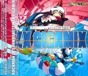 Rockman Mega Man ZX Soundsketch ZX Gigamix Game Music CD INTIR12 From Japan