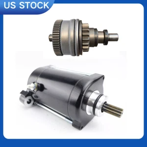 Starter & Bendix For Yamaha WRA650 Wave Runner III RA700 Jet 650 701cc 18420 - Picture 1 of 7