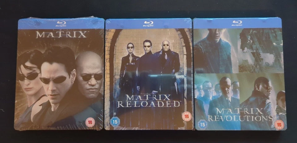 The Matrix Limited Edition Blu Ray Steelbook 2015 Region