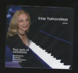IRINA YURKOVSKAYA- Four sets of variations- new, sealed CD-Beethoven, Kapustin++ - Imagen 1 de 1