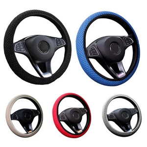 Universal Car Steering Wheel Cover Anti-slip For Steering Wheel Accessories - Picture 1 of 17