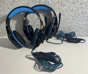 2️⃣ Auriculares y micrófono para juegos para PlayStation 4 y 5 PC Xbox Luces LED, con cable [G9000 - Imagen 1 de 14