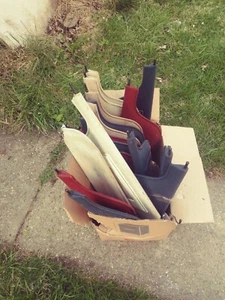  90-92 Cadillac Brougham sun visor pair  - Picture 1 of 1