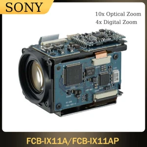 Cámara bloque color zoom digital Sony FCB-IX11AP NTSC PAL 4x zoom óptico 10x - Imagen 1 de 4