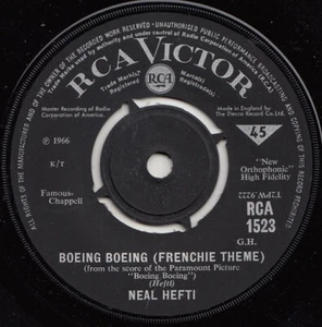 Neal Hefti - Boeing Boeing (Frenchie Theme) (7", Mono) - Picture 1 of 2