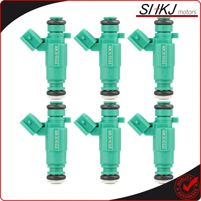 Inyectores de combustible para Kia Sorento 2011-2013 Hyundai Santa Fe 2010 2011 2012 3,5 L Foto 1 de 4