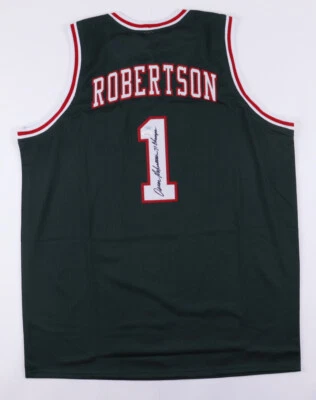 Oscar Robertson Signed Milwaukee Bucks "71 Champs"  The Big O Jersey (JSA COA) - Image 1 of 4
