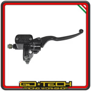 POMPA FRENO ANTERIORE MOTO SCOOTER CROSS PIT BIKE QUAD Nera DESTRA DX UNIVERSALE - Bild 1 von 8