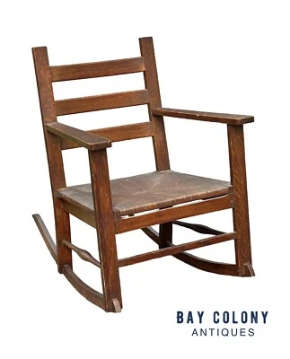 古董工艺美术摇椅/门廊摇椅 — 第 1/4 张图片