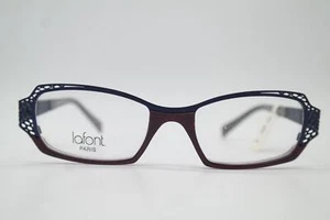 Brille Jean Lafont GRANCE 719 Blau Violett Oval Brillengestell eyeglasses Neu - Picture 1 of 6
