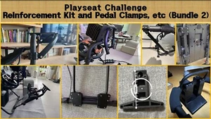 Playseat Challenge Reinforcement Kit and Pedal Clamps, ETC Bundle #2 - Afbeelding 1 van 24